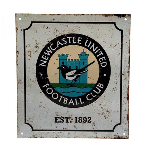 Newcastle United F.C Retro Sign