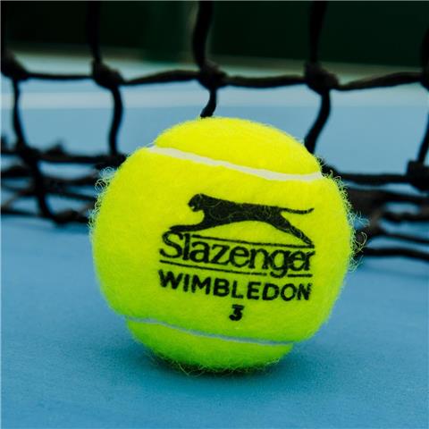 Slazenger Wimbledon Tennis Balls (Tube of 4)