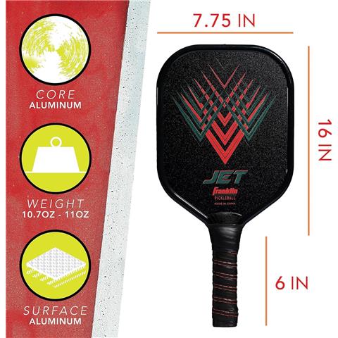 Franklin Jet 2 Player Pickleball Paddle And Ball Set