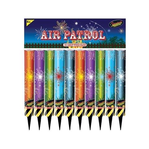 Standard Air Patrol Pack Of 10 Shot Tubes
