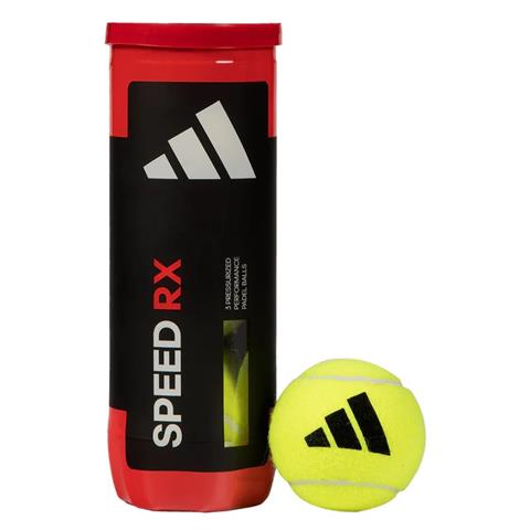 Adidas Speed RX Padel Balls (Tube Of 3)