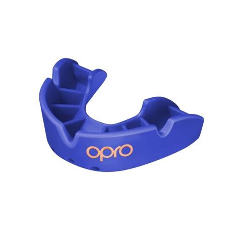 OPRO Bronze Self-Fit Mouthguard (Blue)