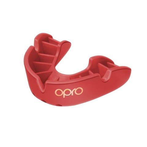 OPRO Bronze Self-Fit Mouthguard (Red)