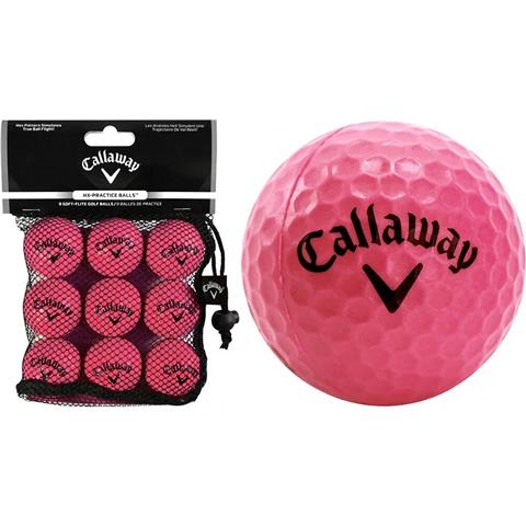 Callaway Pink Soft Flight Golf Balls (Pack Of 9)