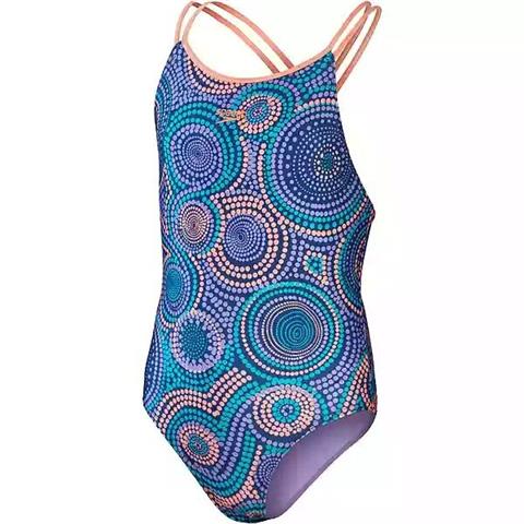 Speedo Allover Double Thinstrap Swimsuit 8-00313615212