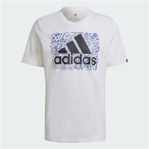 Adidas Doodle Logo Graphic Tee GS4001