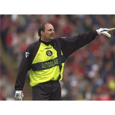 Chelsea Goalkeeper Signed Shirt 1997/98 - 4 Signatures - Stock 21