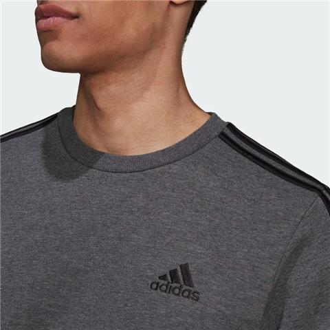 Adidas Ess 3 Stripes Fleece Sweatshirt H12166