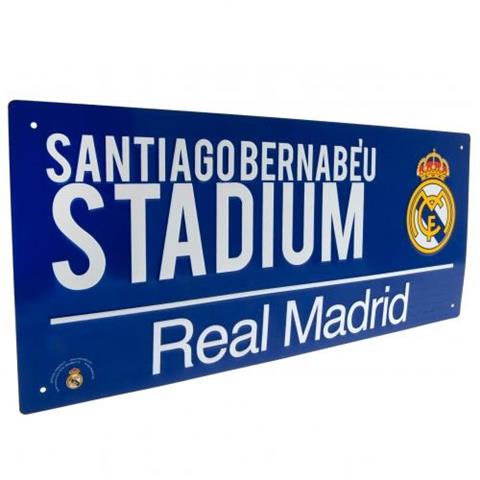 Real Madrid F.C Street Sign
