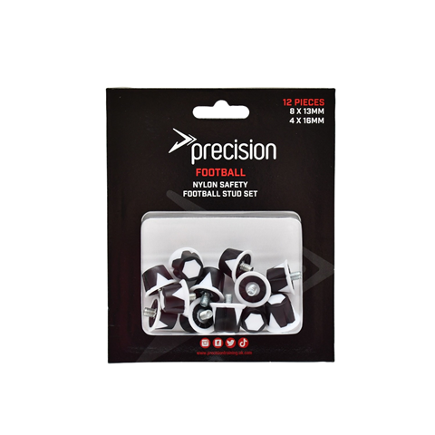 Precision Nylon Safety Football Studs (Set Of 12)