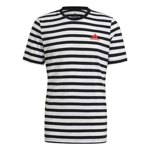 Adidas Ess Stripey Logo Tee GK9137