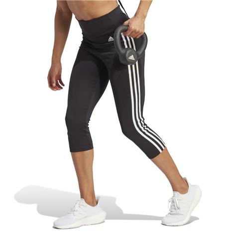 Adidas D2M High Rise 3 Stripes 3/4 Leggings GL3985