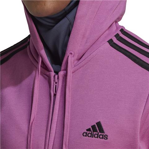 Adidas Ess 3 Stripes French Terry Full Zip Hood HL2061