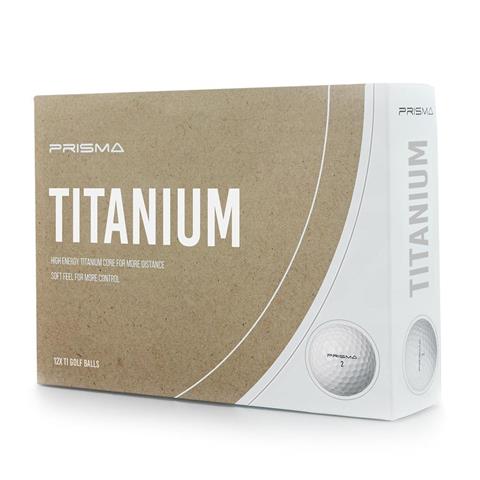 Masters Prisma Titanium White Golf Balls (Box Of 12)