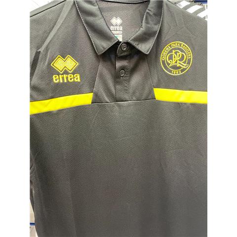 Queens Park Rangers Polo Shirt (Black/Yellow)