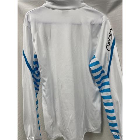 Queens Park Rangers 1/4 Zip Jacket (White/Aqua)