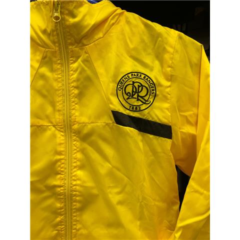 Queens Park Rangers Rain Jacket Yellow/Black