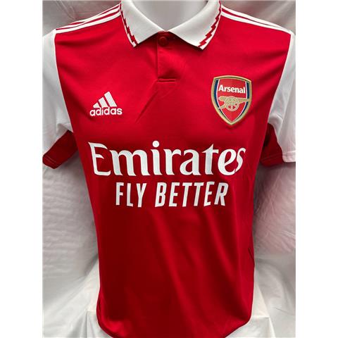 Arsenal Home Shirt Signed By Martin Odegaard 2022/23 - Stock 2022/23 Z104