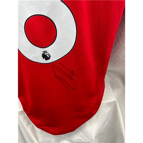 Arsenal Home Shirt Signed By Martin Odegaard 2022/23 - Stock 2022/23 Z104