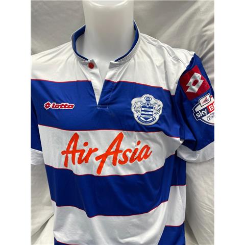 Queens Park Rangers Richard Dunne Match Worn Home Shirt 2013/14 Z106