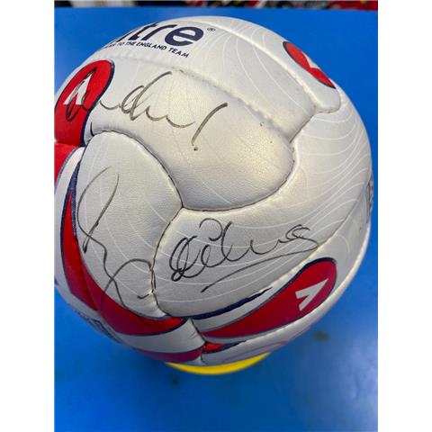 England FA 2006/08 Multi Signed Football - Stock Z119