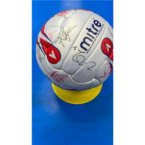 England FA 2006/08 Multi Signed Football - Stock Z119