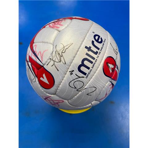 England FA 2006/08 Multi Signed Football - Stock Z119