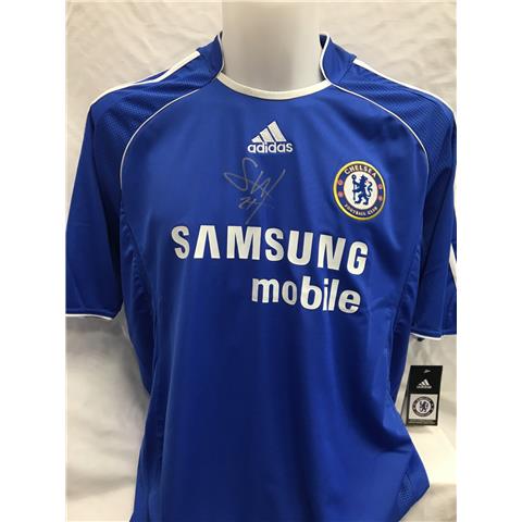 Chelsea Home Shirt Signed By Saloman Kalou 2006/07 - Stock SK/1