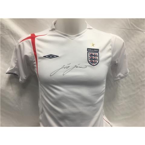 England Home Shirt Signed By John Terry 2007 - Stock JT/1
