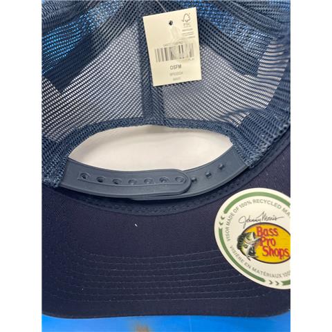 A3 Bass Pro Shops Adult Navy/White Mesh Cap