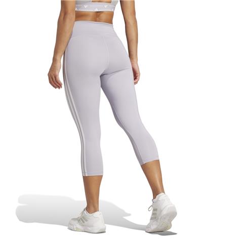 Adidas Ess Training 3 Stripes High Waisted 3/4 Leggings IX0982