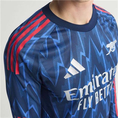 Adidas Arsenal Away Authentic L/Sleeve Shirt 2025/26 JJ1834