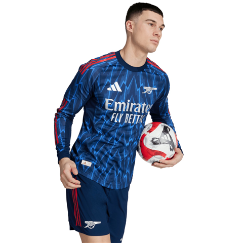 Adidas Arsenal Away Authentic L/Sleeve Shirt 2025/26 JJ1834