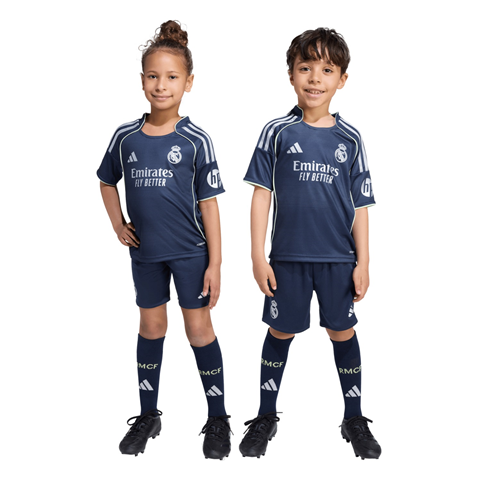 Adidas Real Madrid Away Mini Kit 2025/26 JP3944