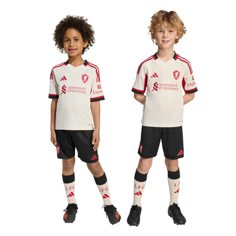 Adidas Liverpool Away Mini Kit 2025/26 JV6455