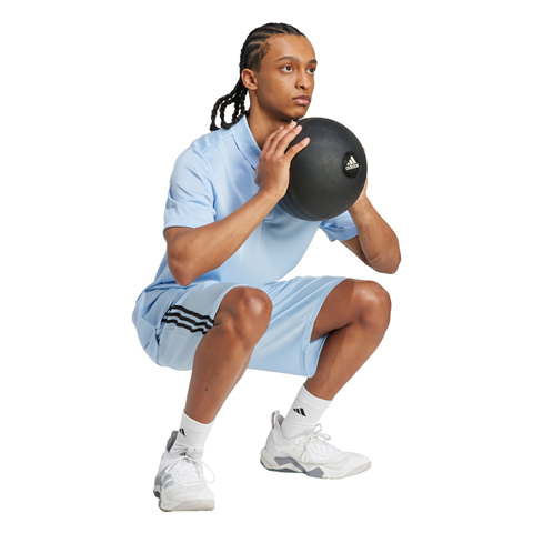 Adidas Ess Training Pique 3 Stripe Shorts JW7505