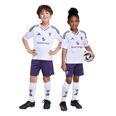 Adidas Manchester United Away Mini Kit 2025/26 KC5899