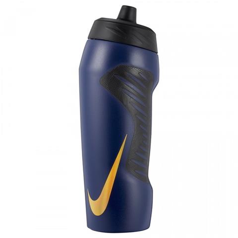 Nike Hyperfuel Squeeze 24oz Water Bottle Navy/Gold