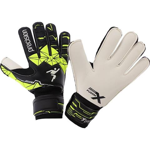Precision Fusion X Flat Cut Finger Protect Adult Goalkeeper Gloves