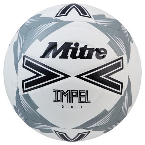 Mitre Impel One Football Wht/Blk/Grey