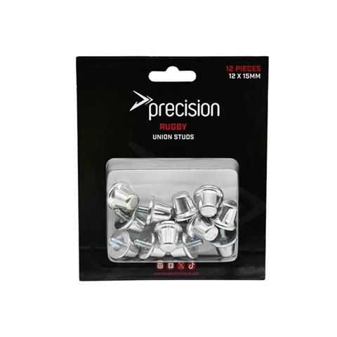 Precision Aluminium Rugby Union Studs (Set of 12)15 mm RGS014