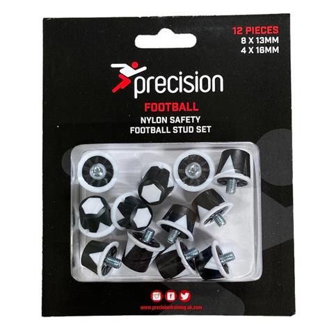 Precision Nylon Safety Football Studs (Set Of 12)