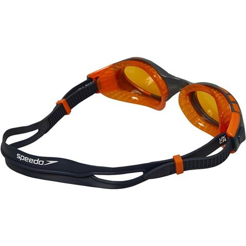 Speedo Futura Biofuse Flexiseal Goggles (Navy/Grey/Orange)