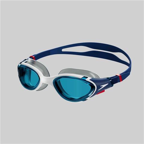 Speedo Biofuse 2.0 Adult Goggles (White/Blue)