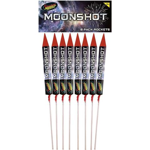 Standard Moonshot Rockets (Pack Of 8)