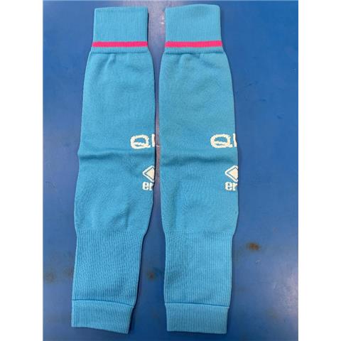 Queens Park Rangers Adult Sky/Pink Pre-Cut Socks