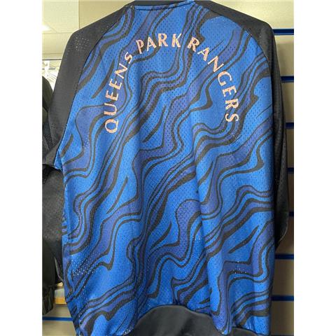 Queens Park Rangers Mens Walkout Jacket Navy/Pink 2024/25