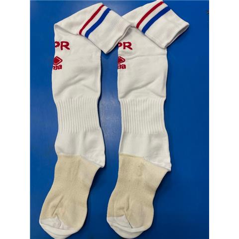 Queens Park Rangers Adult Home Socks 2023/24 White/Red/Blue