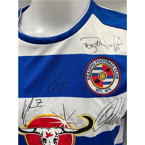 Reading Home Multi Signed Shirt 2015/16 - Stock Z108