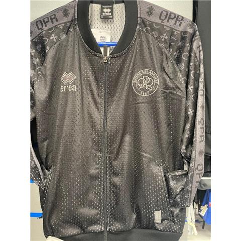 Queens Park Rangers Youth Walkout Jacket Black/Silver 2024/25